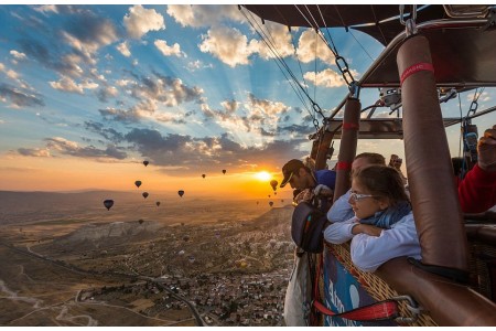 1 Saatlik Balon Turu uçuşu